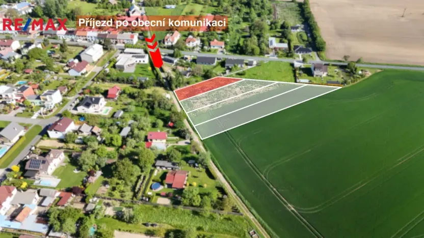 Prodej pozemku pro bydlení, Lazníky, 1050 m2