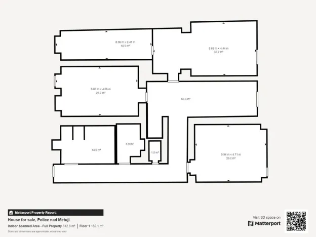 Prodej činžovního domu, Police nad Metují, U Opatrovny, 800 m2