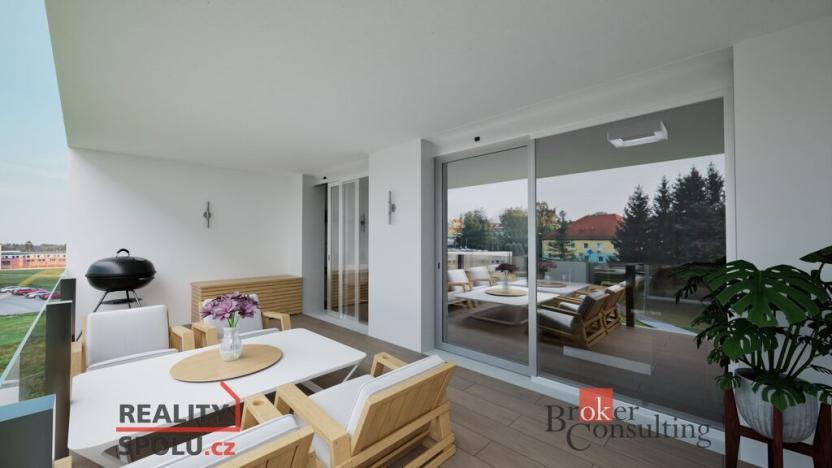 Prodej bytu 2+kk, Kaplice, Na Vyhlídce, 64 m2