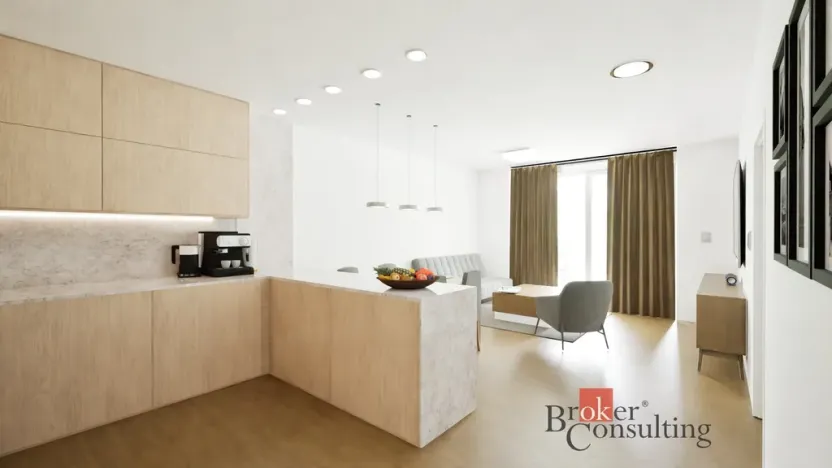 Prodej bytu 2+kk, Kaplice, Na Vyhlídce, 64 m2