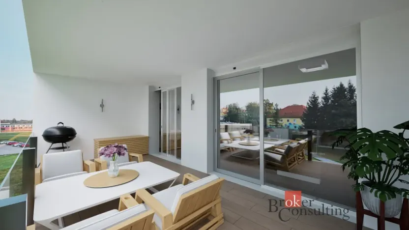 Prodej bytu 2+kk, Kaplice, 64 m2