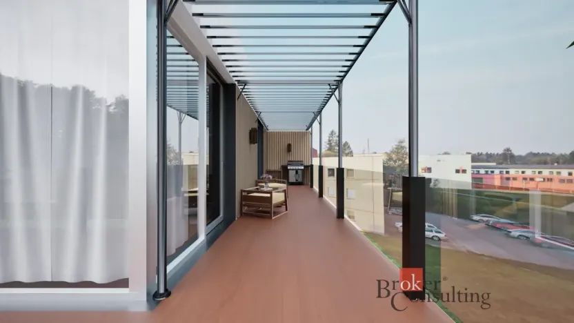 Prodej bytu 3+kk, Kaplice, Na Vyhlídce, 69 m2