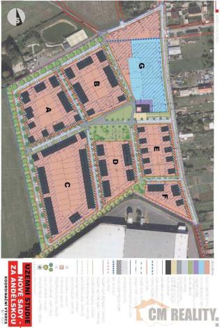 Prodej pozemku pro bydlení, Olomouc - Nové Sady, Andělská, 2198 m2