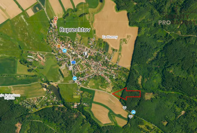 Prodej pozemku pro bydlení, Ruprechtov, 755 m2