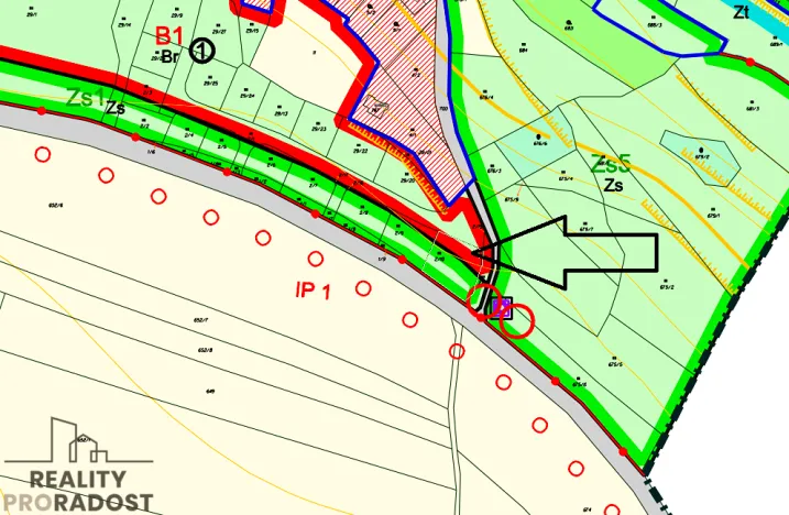Prodej zahrady, Ruprechtov, 755 m2