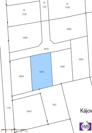 Prodej pozemku pro bydlení, Kájov, 704 m2