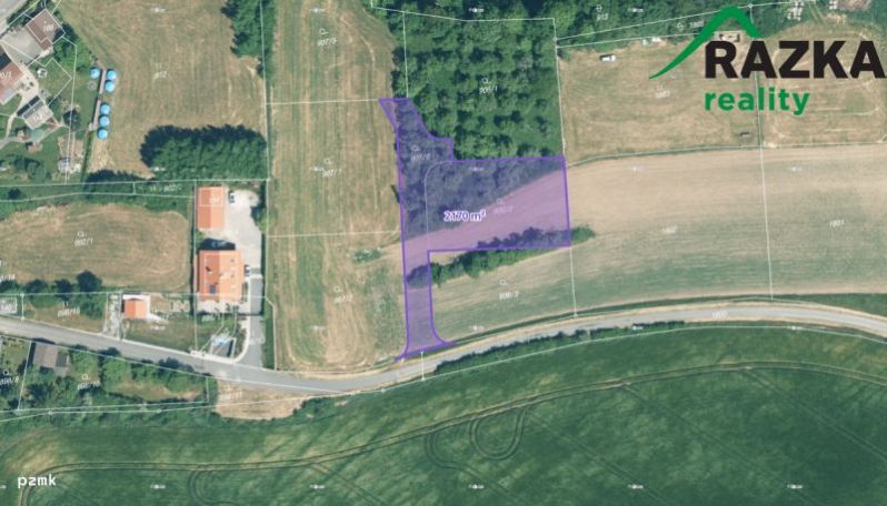 Prodej pozemku pro bydlení, Konstantinovy Lázně - Okrouhlé Hradiště, 1207 m2