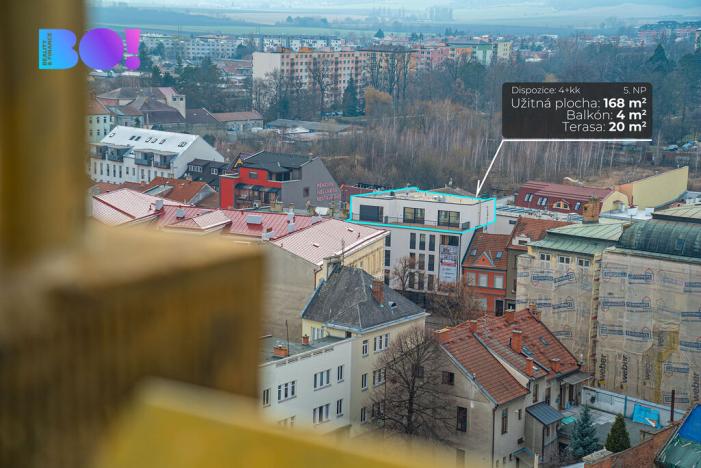 Prodej atypického bytu, Prostějov, Palackého, 168 m2