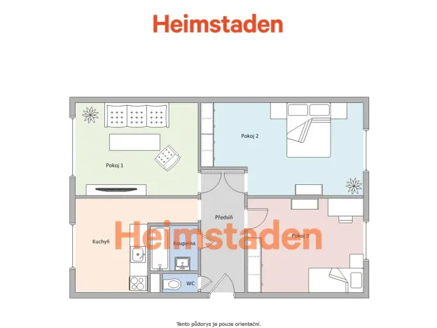 Pronájem bytu 3+1, Havířov - Šumbark, Boženy Němcové, 70 m2