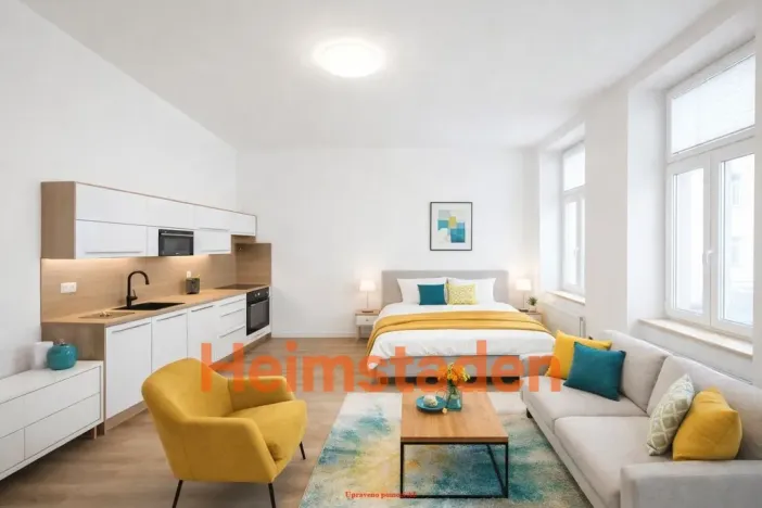 Pronájem bytu 1+kk, Ostrava - Moravská Ostrava, Přívozská, 47 m2