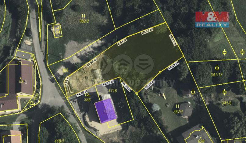 Prodej pozemku pro bydlení, Dlouhá Třebová, 1060 m2