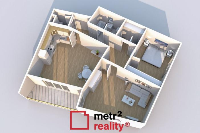 Prodej bytu 3+kk, Litovel, Severní, 87 m2