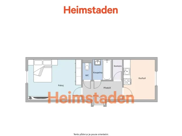 Pronájem bytu 1+1, Karviná - Nové Město, Havířská, 37 m2