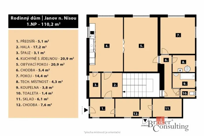 Prodej rodinného domu, Janov nad Nisou, 200 m2