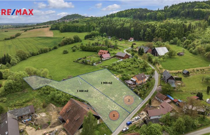 Prodej pozemku pro bydlení, Podhradí, 1400 m2