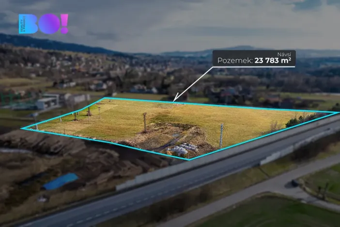 Pronájem komerčního pozemku, Návsí, 23783 m2