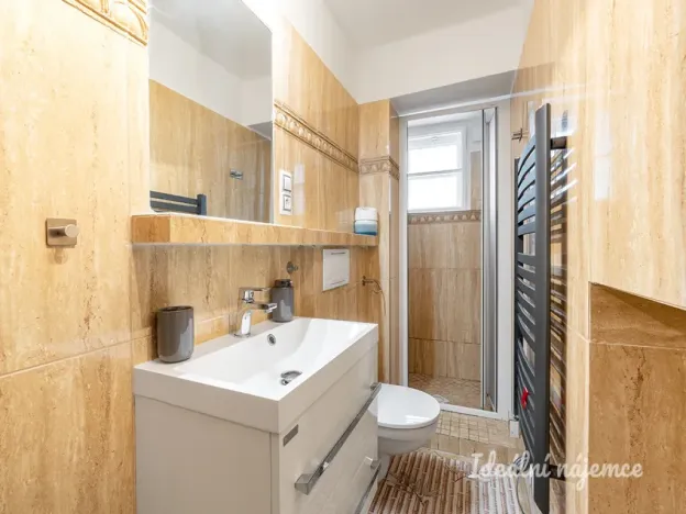 Pronájem bytu 1+kk, Praha - Břevnov, Za Strahovem, 24 m2