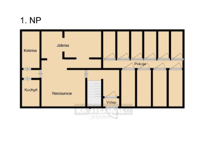 Prodej ubytování, Protivín, Blanická, 1104 m2