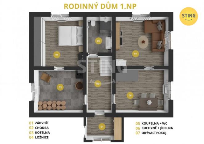 Prodej rodinného domu, Karolinka, Stanovnice, 97 m2