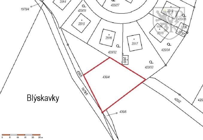 Prodej pozemku pro bydlení, Blatná, Blýskavky, 710 m2