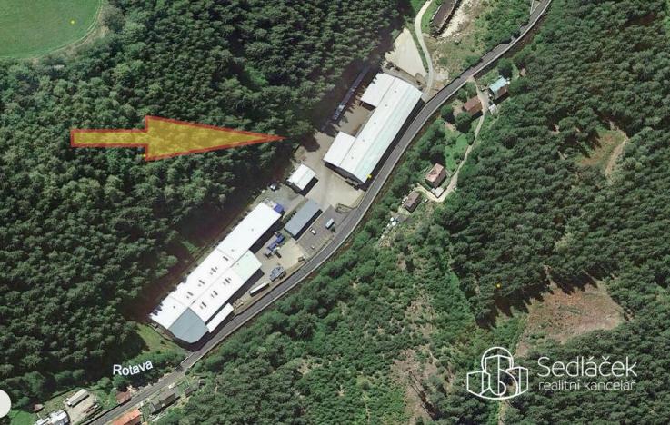 Pronájem výrobních prostor, Rotava, Nejdecká, 8985 m2