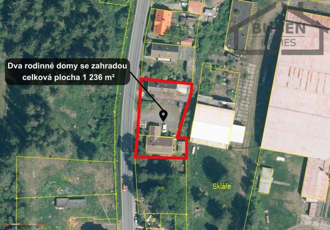 Prodej rodinného domu, Mariánské Lázně - Chotěnov-Skláře, 1236 m2