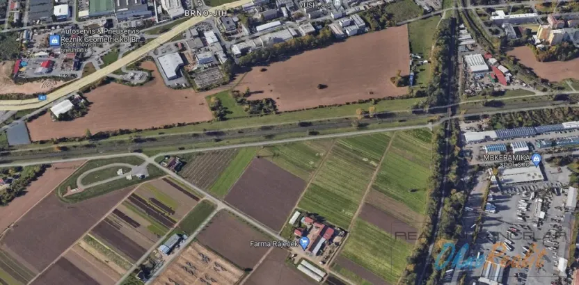 Prodej komerčního pozemku, Brno - Komárov, Hněvkovského, 2784 m2