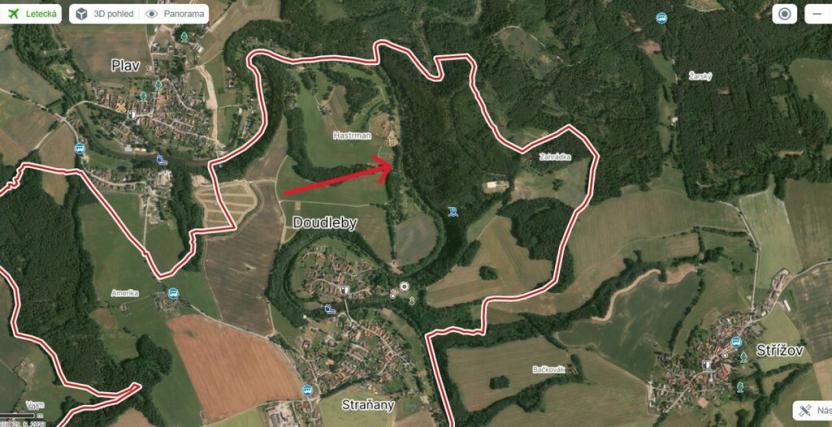 Prodej pozemku pro bydlení, Doudleby, 1759 m2