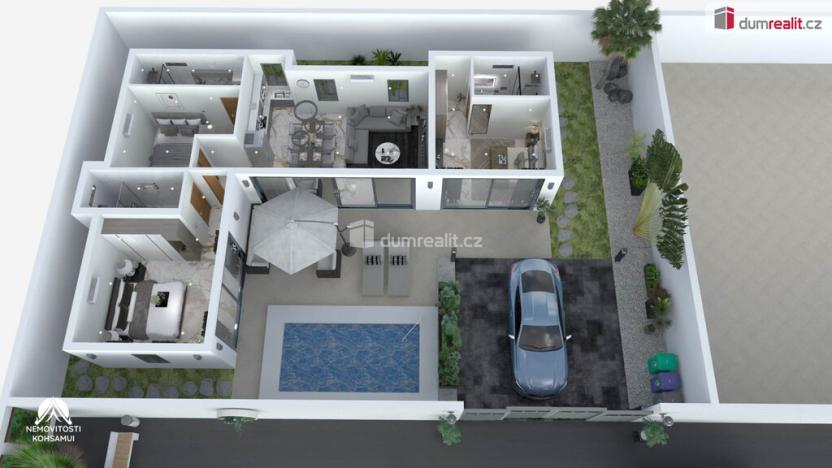 Prodej rodinného domu, koh samui , Thajsko, 140 m2