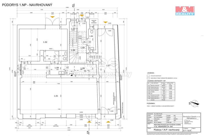 Prodej činžovního domu, Sokolov, Nádražní, 802 m2