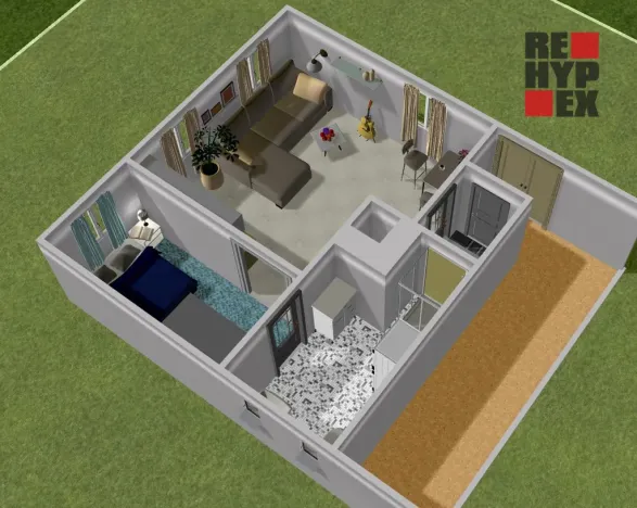 Prodej bytu 2+kk, Nový Oldřichov - Mistrovice, 40 m2