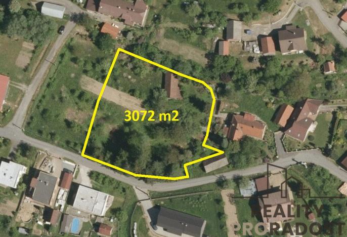 Prodej pozemku pro bydlení, Horní Lhota, 3072 m2