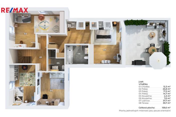 Prodej rodinného domu, Černošice, Měsíční, 323 m2