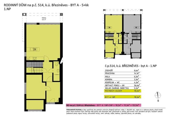 Prodej rodinného domu, Praha - Březiněves, Zvěřinových, 153 m2
