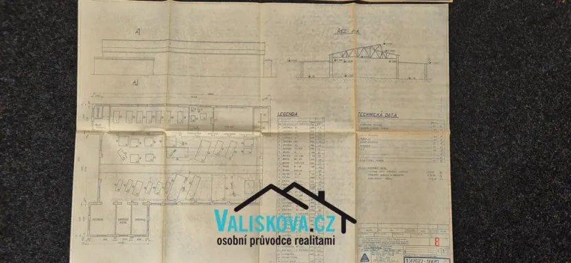 Pronájem výrobních prostor, Kojetín, 1200 m2