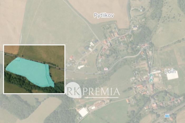 Prodej pole, Bžany - Pytlíkov, 24989 m2