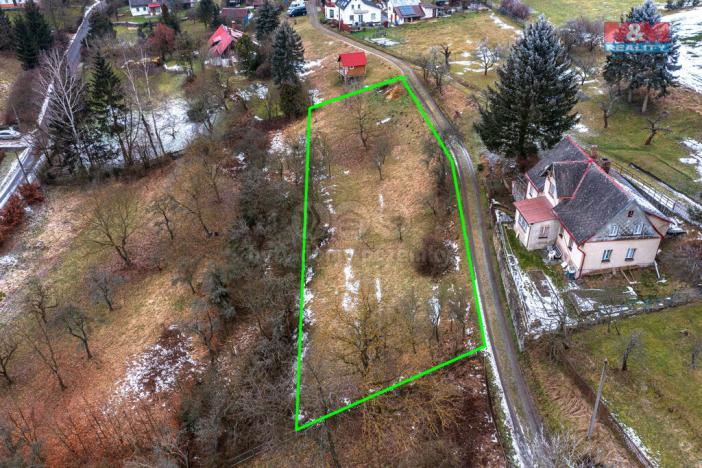 Prodej zahrady, Žandov - Radeč, 1537 m2