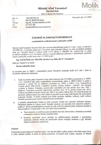 Prodej pozemku pro bydlení, Varnsdorf, Jarošova, 761 m2