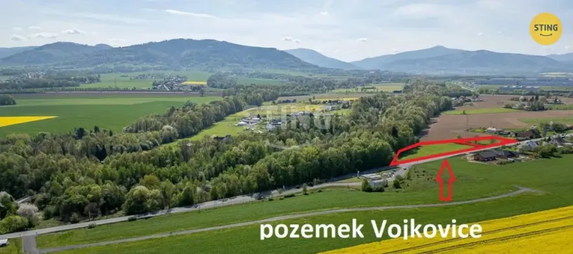 Prodej pozemku pro bydlení, Vojkovice, 8566 m2