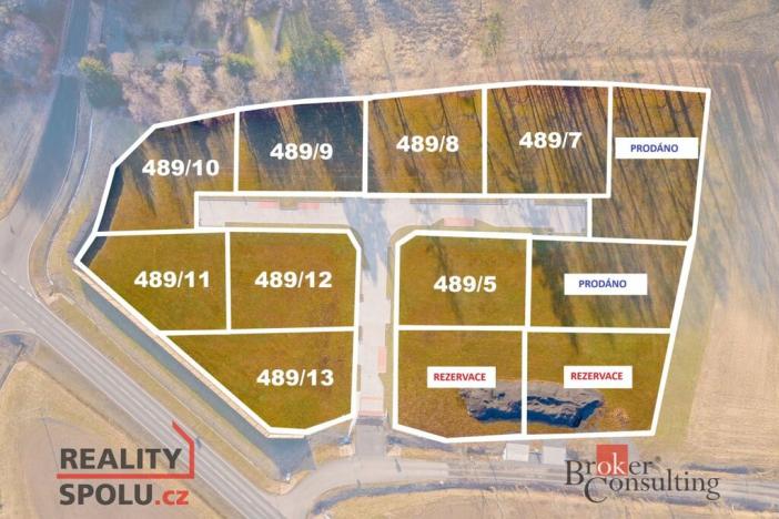 Prodej pozemku pro bydlení, Kamenný Újezd, 939 m2