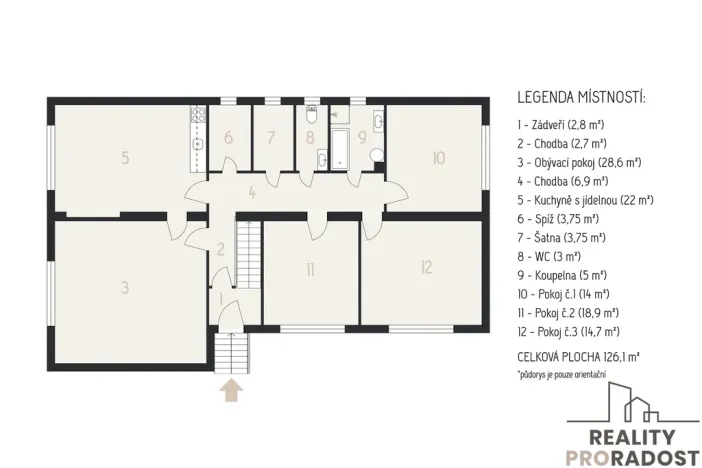 Prodej rodinného domu, Morkůvky, 270 m2