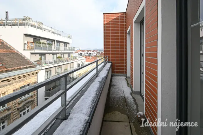 Pronájem bytu 2+kk, Brno, Spolková, 52 m2