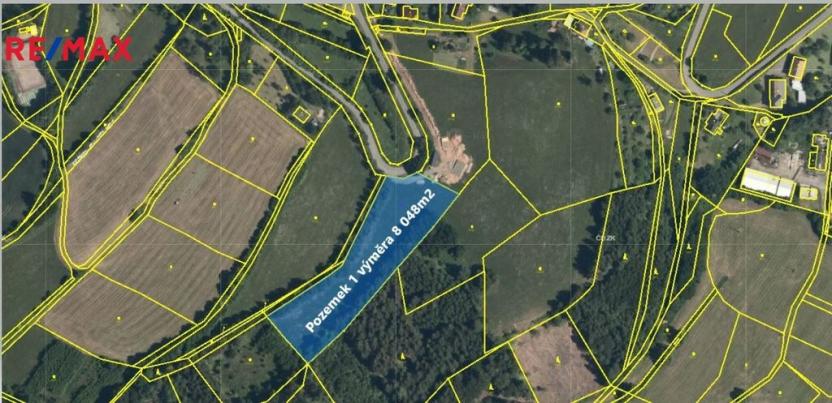 Prodej pozemku pro bydlení, Sobkovice, 8048 m2