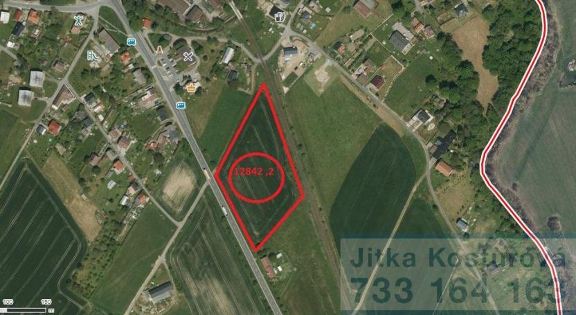 Prodej komerčního pozemku, Krnov - Krásné Loučky, Krásné Loučky, 12842 m2