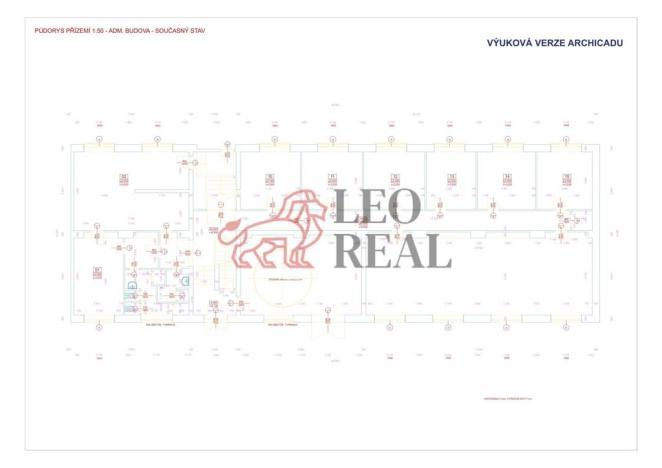 Prodej kanceláře, Ústí nad Labem - Krásné Březno, Drážďanská, 1250 m2