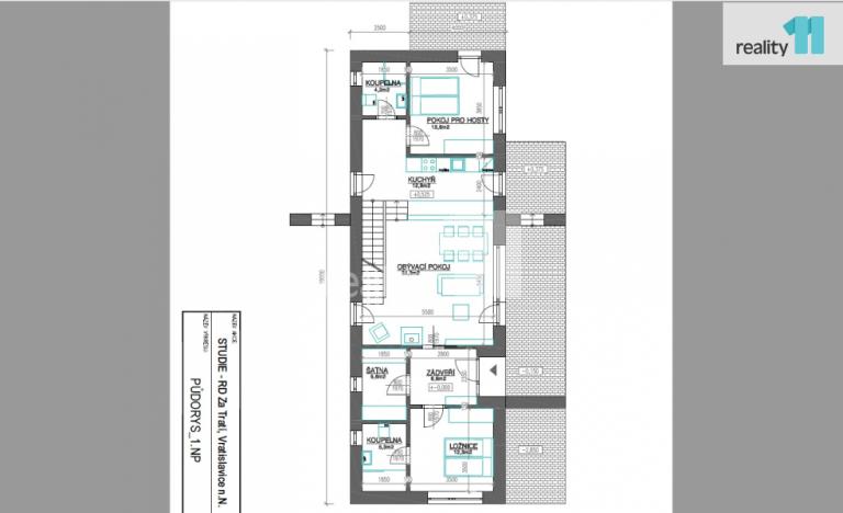 Prodej pozemku pro bydlení, Liberec - Liberec XXX-Vratislavice nad Nisou, Za Tratí, 1200 m2