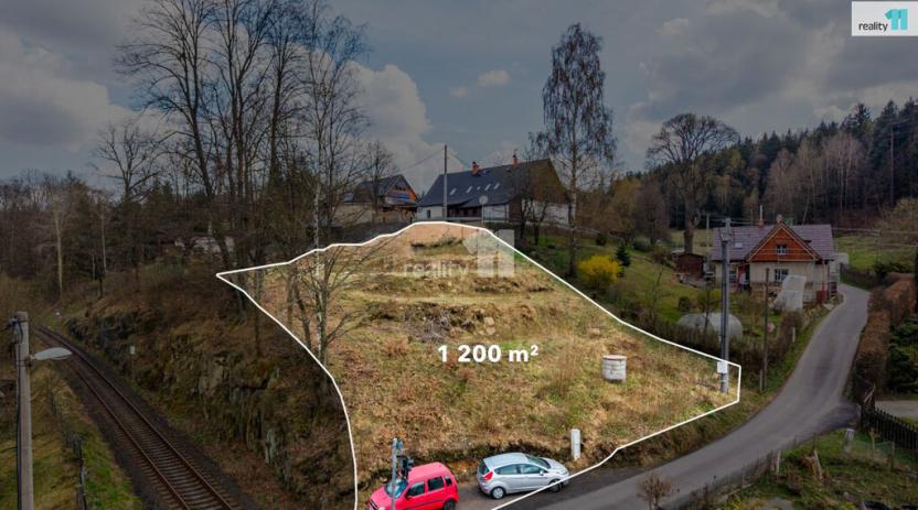 Prodej pozemku pro bydlení, Liberec - Liberec XXX-Vratislavice nad Nisou, Za Tratí, 1200 m2