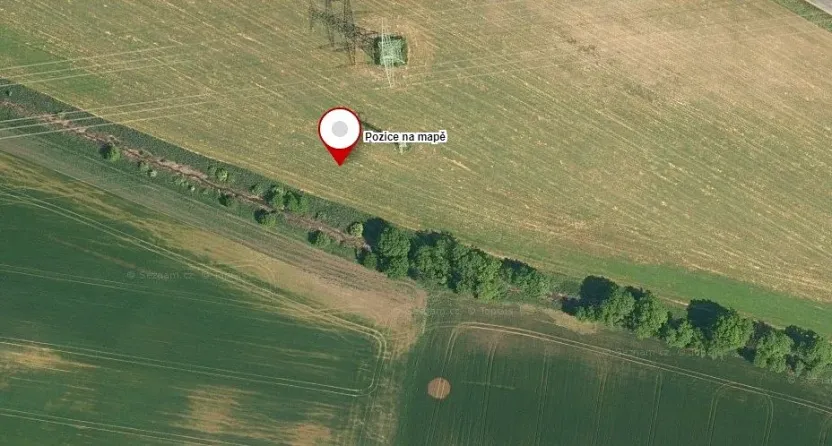 Prodej pole, Černuc, 887 m2