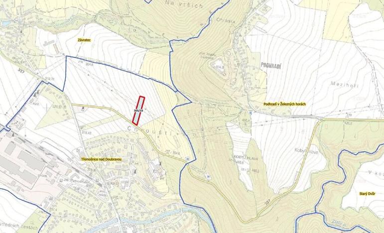 Prodej pozemku, Třemošnice, 5267 m2