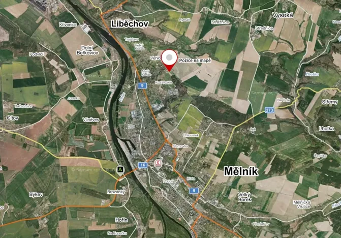 Prodej pole, Mělník, 13720 m2